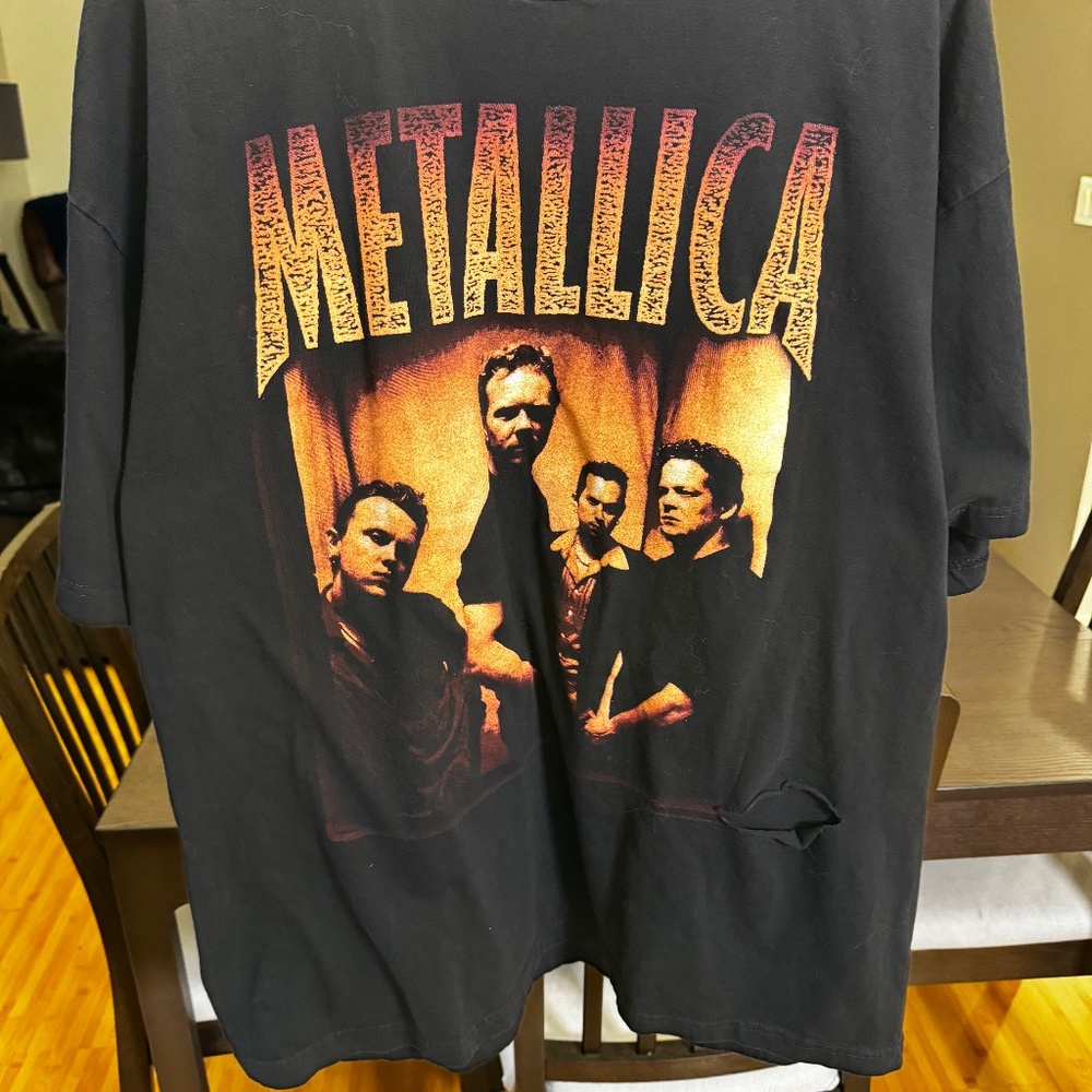 Vintage Metallica Poor Re-Touring Me Tour Shirt